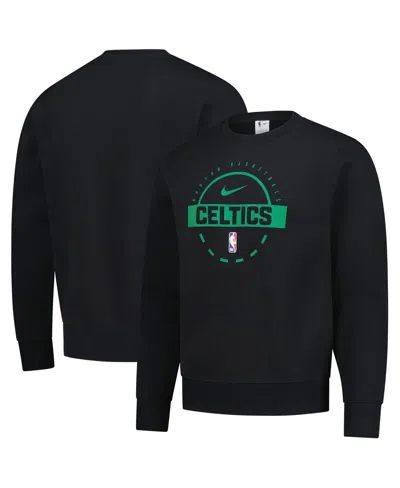 Nike Men's Black Boston Celtics 2025/26 Authentic Practice Club Sweatshirt