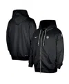 Nike Black Boston Celtics Authentic Standard Issue Full-zip Hoodie Jacket In Black
