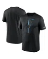 Nike Black Carolina Panthers Legend Icon Performance T-shirt In Black