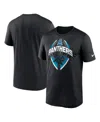 Nike Men's Black Carolina Panthers Legend Icon Performance T-shirt
