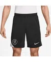 Nike Men's Black Chelsea 2025/26 Strike Third Performance Shorts In Black