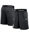 Nike Men's Black Chicago White Sox Authentic Collection Performance Knit Shorts In Black