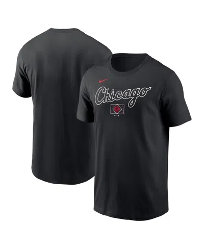 Nike Kids' Men's Black Chicago White Sox City Connect Wordmark T-shirt