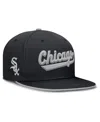 Nike Men's Black Chicago White Sox True Performance Fitted Hat In Black