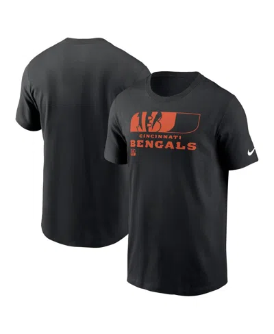 Nike Men's Black Cincinnati Bengals Air Essential T-shirt