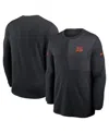 Nike Cincinnati Bengals Sideline Coach  Men's Dri-fit Nfl Long-sleeve Top In Gold
