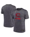 Nike Men's Black Cincinnati Reds 2025 City Connect Authentic Collection Velocity Performance T-shirt In Gray