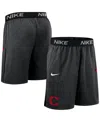 Nike Men's Black Cincinnati Reds Authentic Collection City Connect Performance Knit Shorts In Black