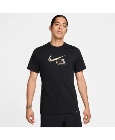 Nike Men's Black Club America Ca X Ca Swoosh T-shirt