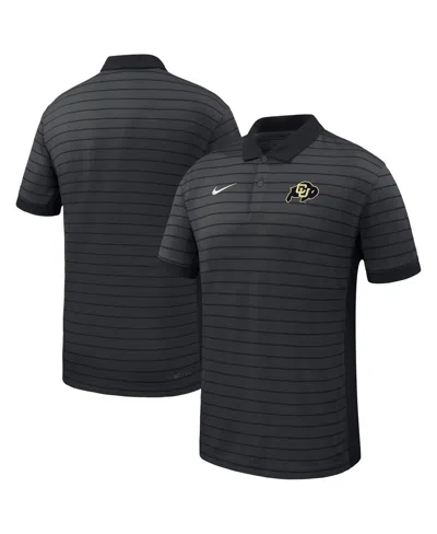 Nike Men's Black Colorado Buffaloes 2025 Early Seasonâ Coaches Sideline Victory Stripe Performance Polo S