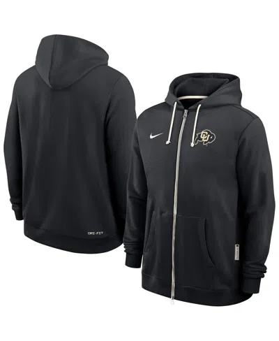 Nike Men's Black Colorado Buffaloes 2025 Sideline Performance Full-zip Hoodie