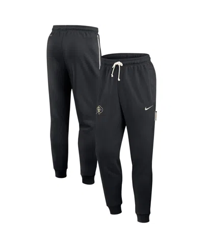 NIKE MEN'S BLACK COLORADO BUFFALOES 2025 SIDELINE PERFORMANCE TAPER PANTS