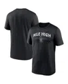 Nike Men's Black Colorado Rockies Local Legend Practice Performance T-shirt In Black