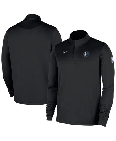 Nike Men's Black Dallas Mavericks 2025/26 Authentic Coaches Quarter-zip Dri-fit Top