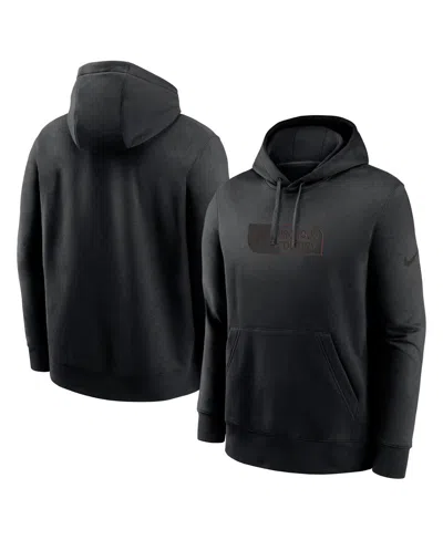 Nike Men's Black Denver Broncos Edge Club Pullover Hoodie