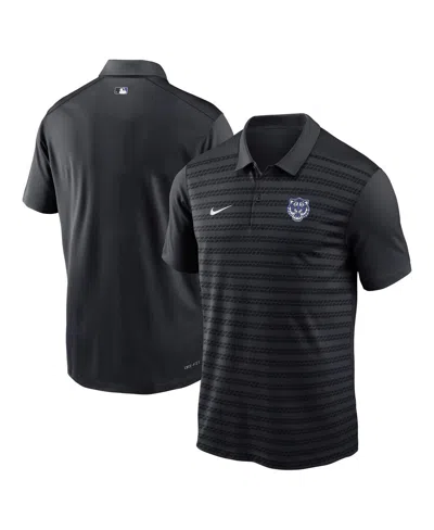 Nike Men's Black Detroit Tigers Authentic Collection City Connect Victory Performance Polo Shirt