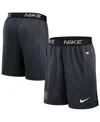 Nike Men's Black Detroit Tigers Authentic Collection Practice Performance Shorts In Pitblu,pb