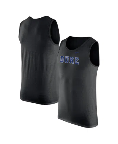 Nike Men's Black Duke Blue Devils Tank Top