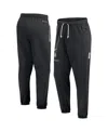 Nike Men's Black Clemson Tigers Basketball Travel Fleece Performance Pants In Black
