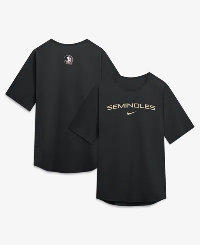 Nike Men's Black Florida State Seminoles Golf Club Shirt