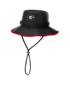 Nike Men's Black Georgia Bulldogs 2024/25 On-field Apex Performance Boonie Bucket Hat In Black