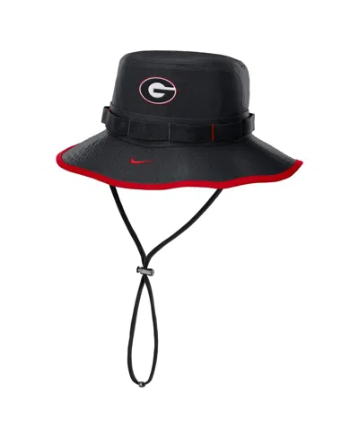 Nike Men's Black Georgia Bulldogs 2024/25 On-field Apex Performance Boonie Bucket Hat
