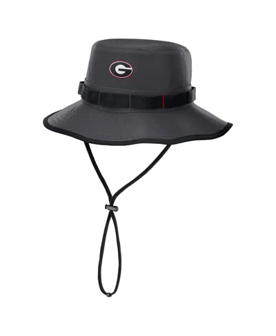 Nike Black Georgia Bulldogs 2025 Sideline Apex Boonie Bucket Hat