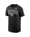 Nike Georgia Team Bold  Men's College T-shirt In Black