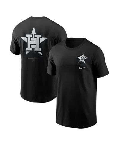 Nike Men's Black Houston Astros Bar Loading T-shirt