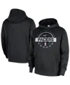 Nike Men's Black Philadelphia 76ers 2025/26 Authentic Practice Club Pullover Hoodie In Black