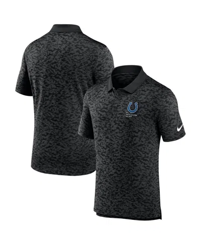 Nike Black Indianapolis Colts Pique Fashion Performance Polo