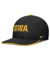 Nike Black Iowa Hawkeyes 2025 On-field Pro Performance Adjustable Hat In Black