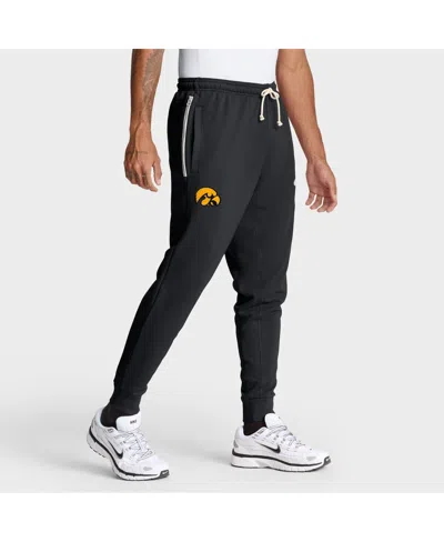 Nike Men's Black Iowa Hawkeyes 2025 Sideline Performance Taper Pants