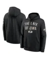 Nike Black Oklahoma Sooners Club Fleece Fashion Hoodie In Black
