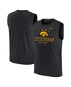 Nike Men's Black Iowa Hawkeyes Primetime Legend Lock Up Performance Muscle Tank Top In Black