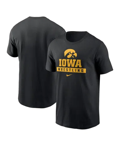 Nike Men's Black Iowa Hawkeyes Sport Drop T-shirt