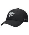 Nike Men's Black Kansas State Wildcats 2025 On-field Club Performance Adjustable Hat In Black