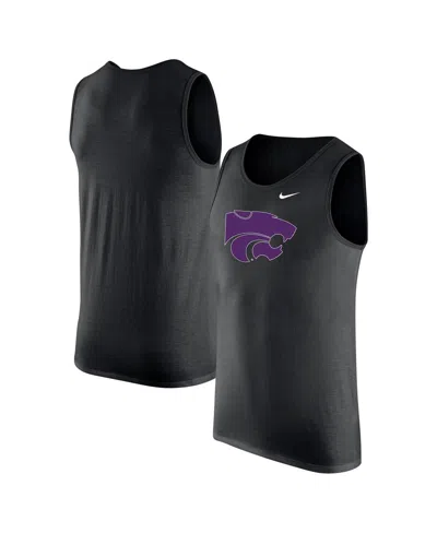 Nike Men's Black Kansas State Wildcats Tank Top
