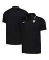 Nike Men's Black La28 Summer Olympics Retro Coach Performance Polo Shirt