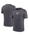 Nike Las Vegas Raiders Sideline Team Issue Velocity  Men's Dri-fit Nfl T-shirt In Black