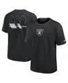 Nike Men's Black Las Vegas Raiders Dominate The Game Essential Max90 T-shirt In Black