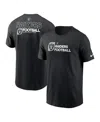 Nike Men's Black Las Vegas Raiders Outline T-shirt