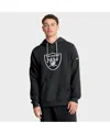Nike Black Las Vegas Raiders Sideline Standard Issue Initial Home Dri-fit Hoodie In Black