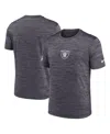 Nike Las Vegas Raiders Sideline Team Issue Velocity  Men's Dri-fit Nfl T-shirt In Black