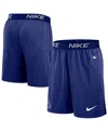 Nike Men's Black Los Angeles Dodgers Authentic Collection Practice Performance Shorts In Drb,drb