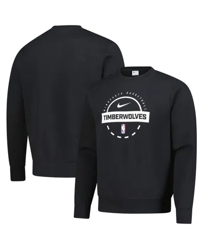 Nike Men's Black Minnesota Timberwolves 2025/26 Authentic Practice Club Sweatshirt