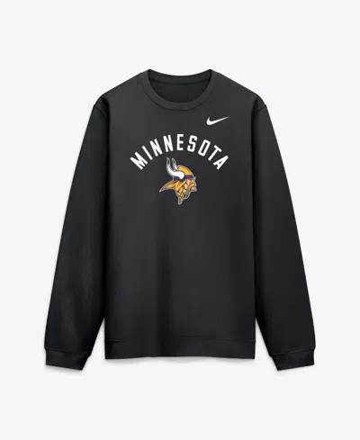 Nike Men's Black Minnesota Vikings Defensive Leader Club Fleece Sweatshirt