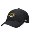 Nike Men's Black Missouri Tigers 2025 On-field Club Performance Adjustable Hat In Black