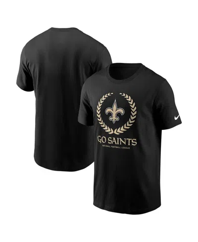 Nike Men's Black New Orleans Saints Primetime Local Essential T-shirt