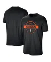 Nike Men's Black New York Knicks Authentic Practice T-shirt In Black